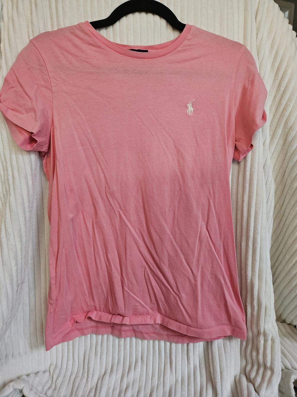 Ralph Lauren Pink Classic Crewneck Tee